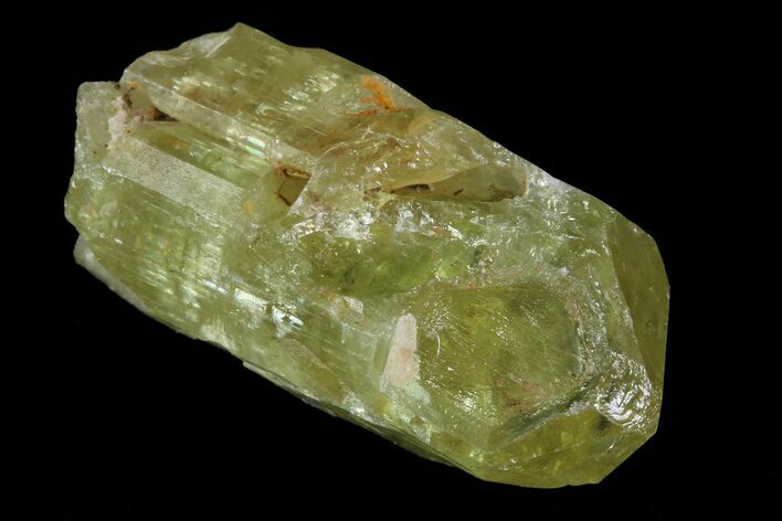 Lustrous Yellow Apatite Crystal - Morocco #82571